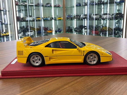 1:18 Resin - BBR Models Ferrari F40 Giallo Modena (Yellow)