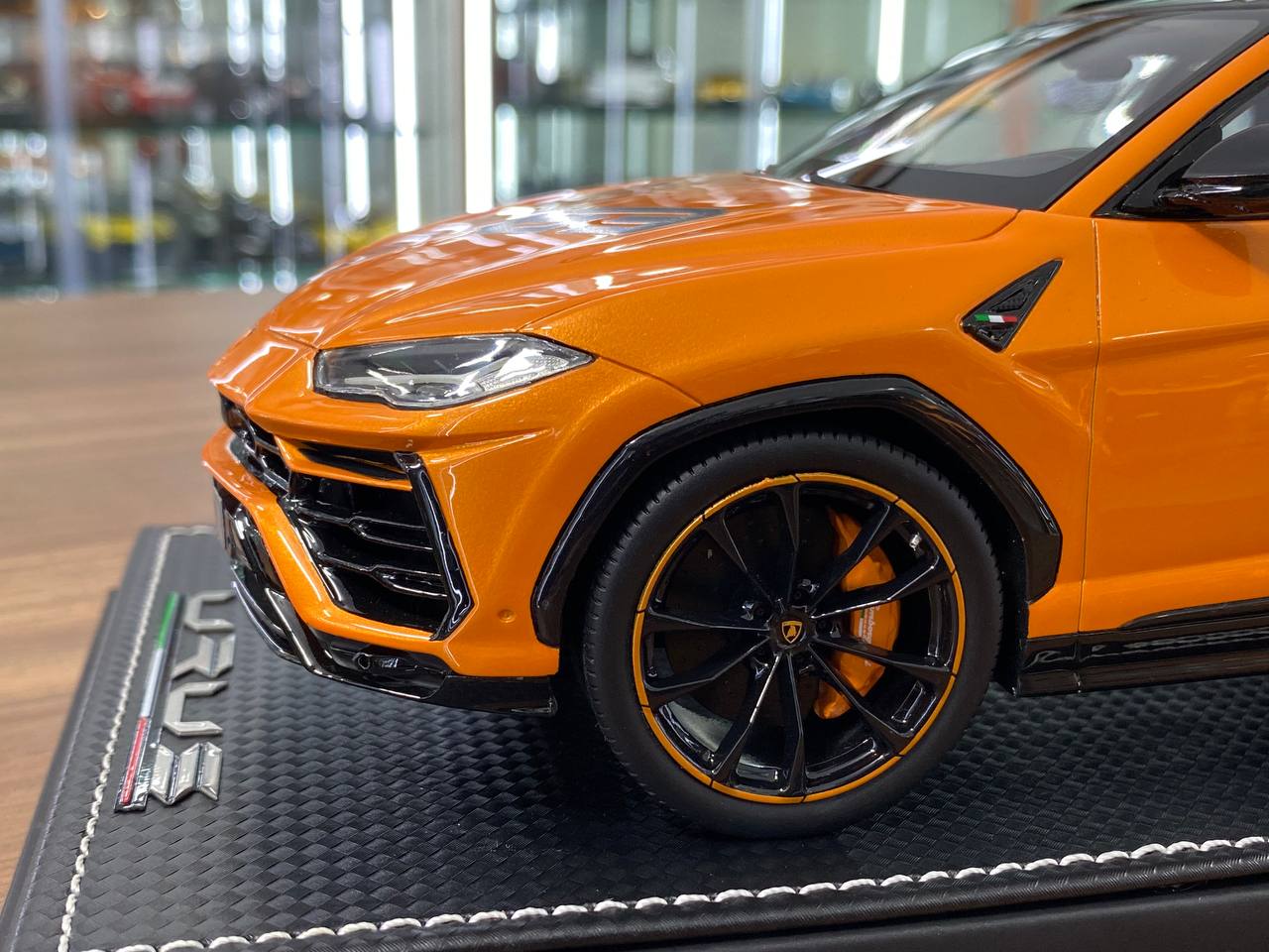 1:18 Resin Model - MR Collection Models Lamborghini Urus #63 (Orange)