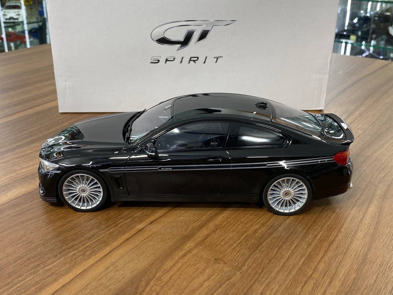 1/18 Resin BMW Alpina B4 Black GT Spirit Scale Model Car