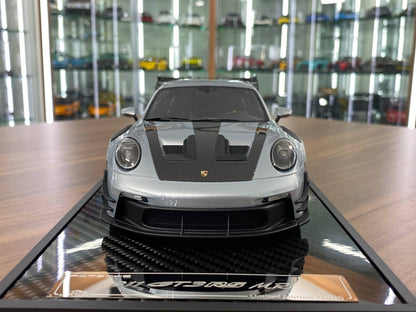 1/18 Resin – VIP Models Porsche 911 GT3 RS MR Silver/Blue Ltd.Edn.66 pcs