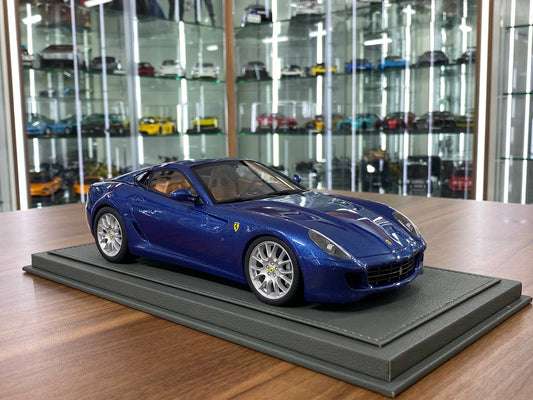 1/18 Resin BBR Models Ferrari 599 GTB Cambio Manuale Blu Mirabeau Ltd.Edn. 72 pcs