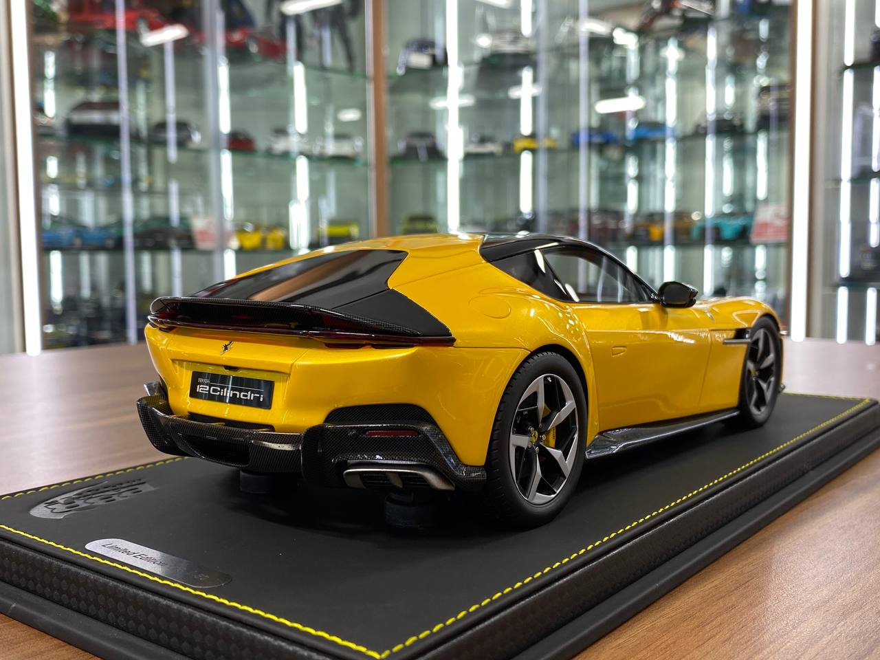 1/18 Ferrari 12 Cilindri Giallo Tristrato | BBR Models | Limited 50 pcs