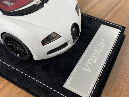 1/18 Resin Model – H&H Bugatti Veyron Grand Sport 16.4 Matte White (Limited to 20 pcs)