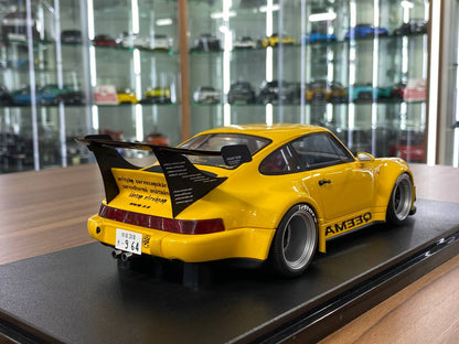 1/18 Resin Model – Porsche RWB KEEMA | GT Spirit | Yellow