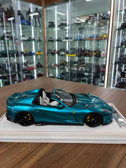 1:18 Ivy Models Ferrari 812 GTS Novitec – Ocean Blue (Resin, Limited to 60 pcs)