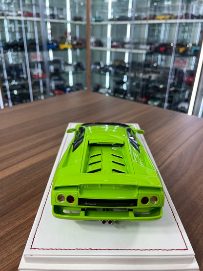 1/18 Resin Lamborghini Diablo 6.0 VT Yellow Model | Brand Model Workshop | Limited Edition