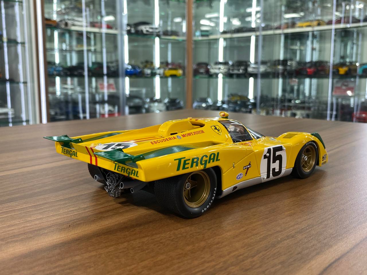 1/18 Resin CMR Ferrari 512M #15 Yellow | Le Mans 1971