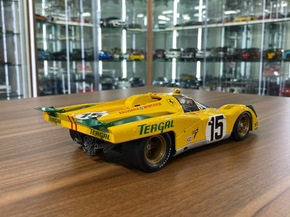 1/18 Resin CMR Ferrari 512M #15 Yellow | Le Mans 1971
