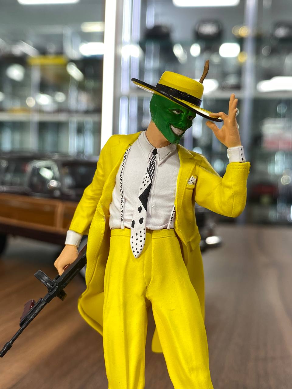 1/18 Resin - The MASK Jim Carrey(Hand Made / Painted) Scale Figure