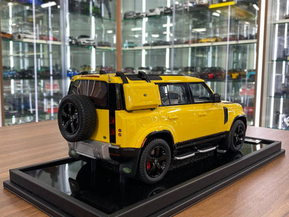 1/18 Resin MotorHelix Land Rover Defender 110 Desert Yellow Limited 50 pcs