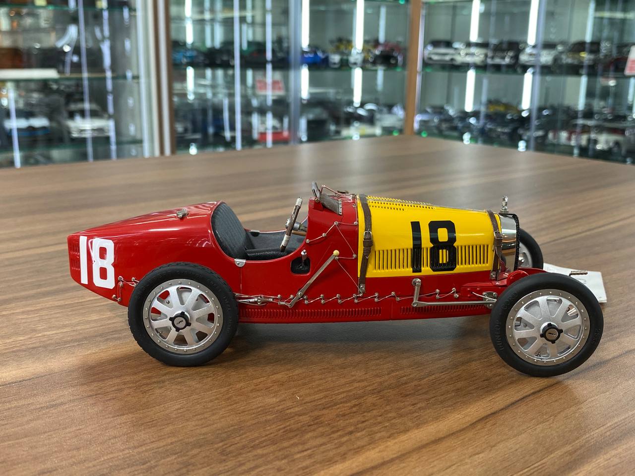 CMC BUGATTI TYP 35 GP Nation, Colour Project Spanien [1/18 Diecast