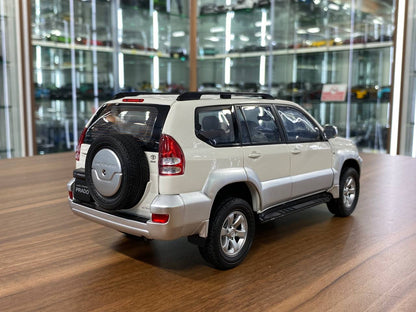 Faw Toys Land Cruiser PRADO GX [1/18 Diecast White]