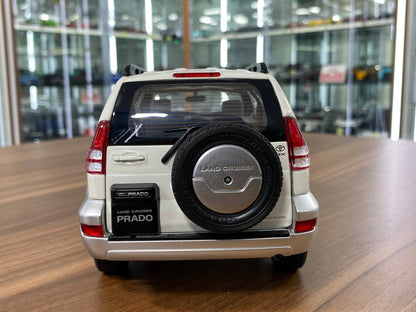 Faw Toys Land Cruiser PRADO GX [1/18 Diecast White]