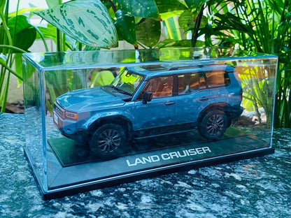 Dealer Edition 2024 Toyota Land Cruiser 250 Resin Model - Smoky Blue | 1/30 Scale