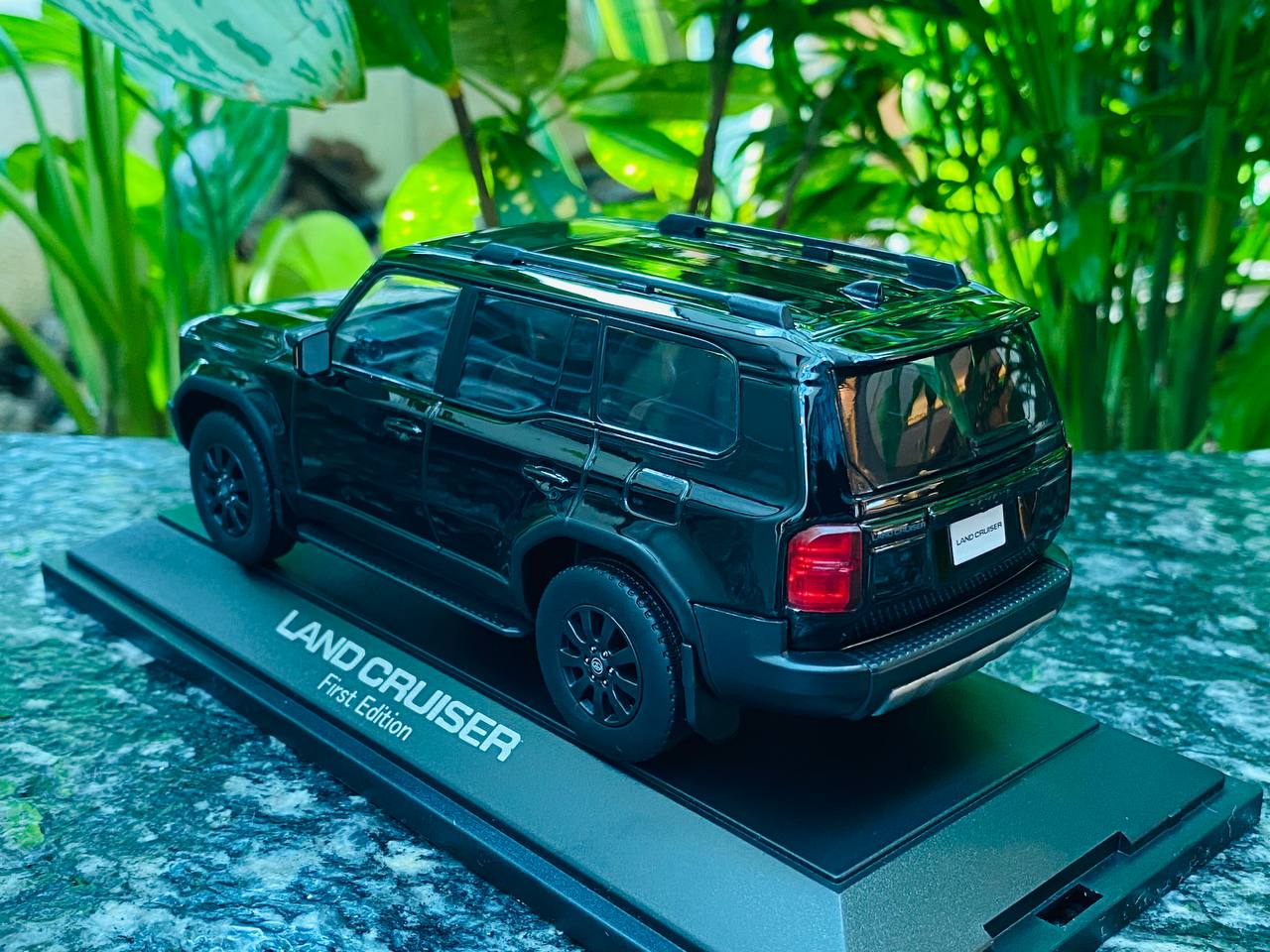 Dealer Edition 2024 Toyota Land Cruiser 250 First Edition Resin Model - Black | 1/30 Scale