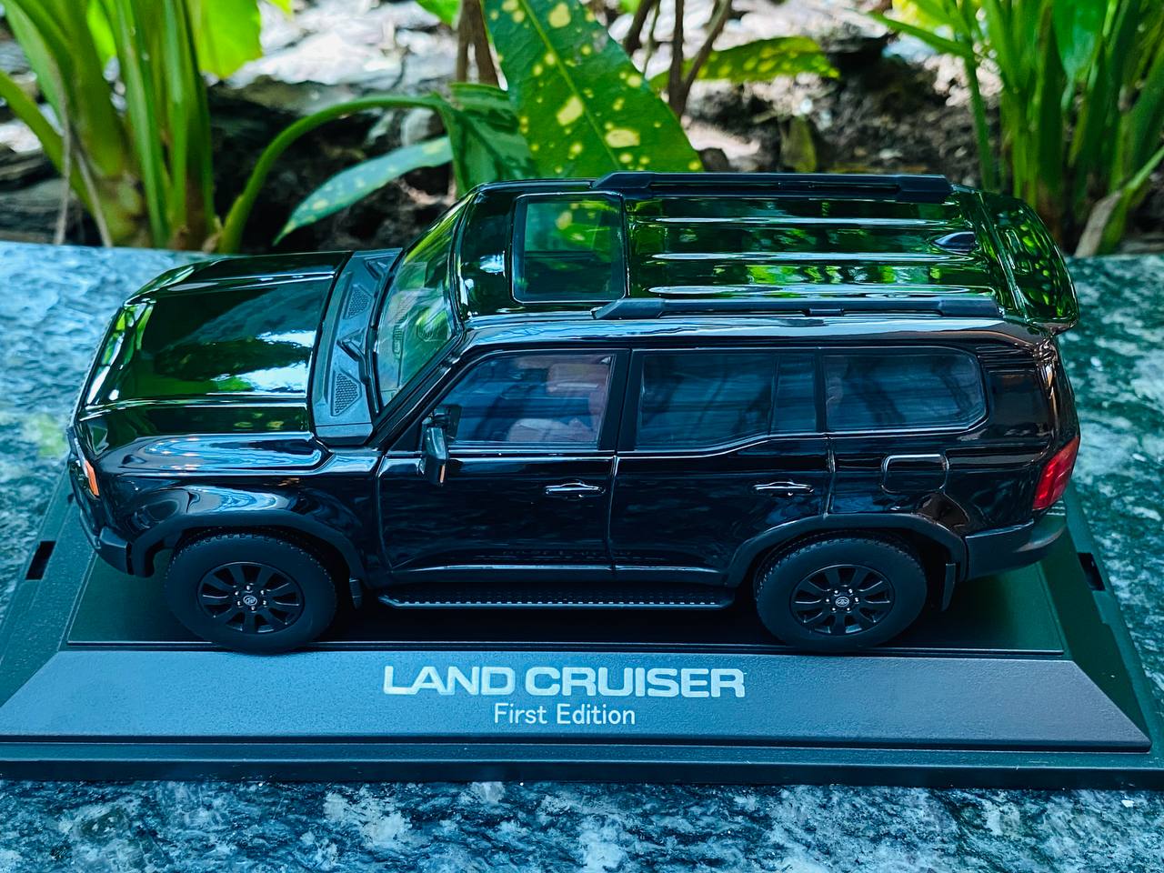 Dealer Edition 2024 Toyota Land Cruiser 250 First Edition Resin Model - Black | 1/30 Scale
