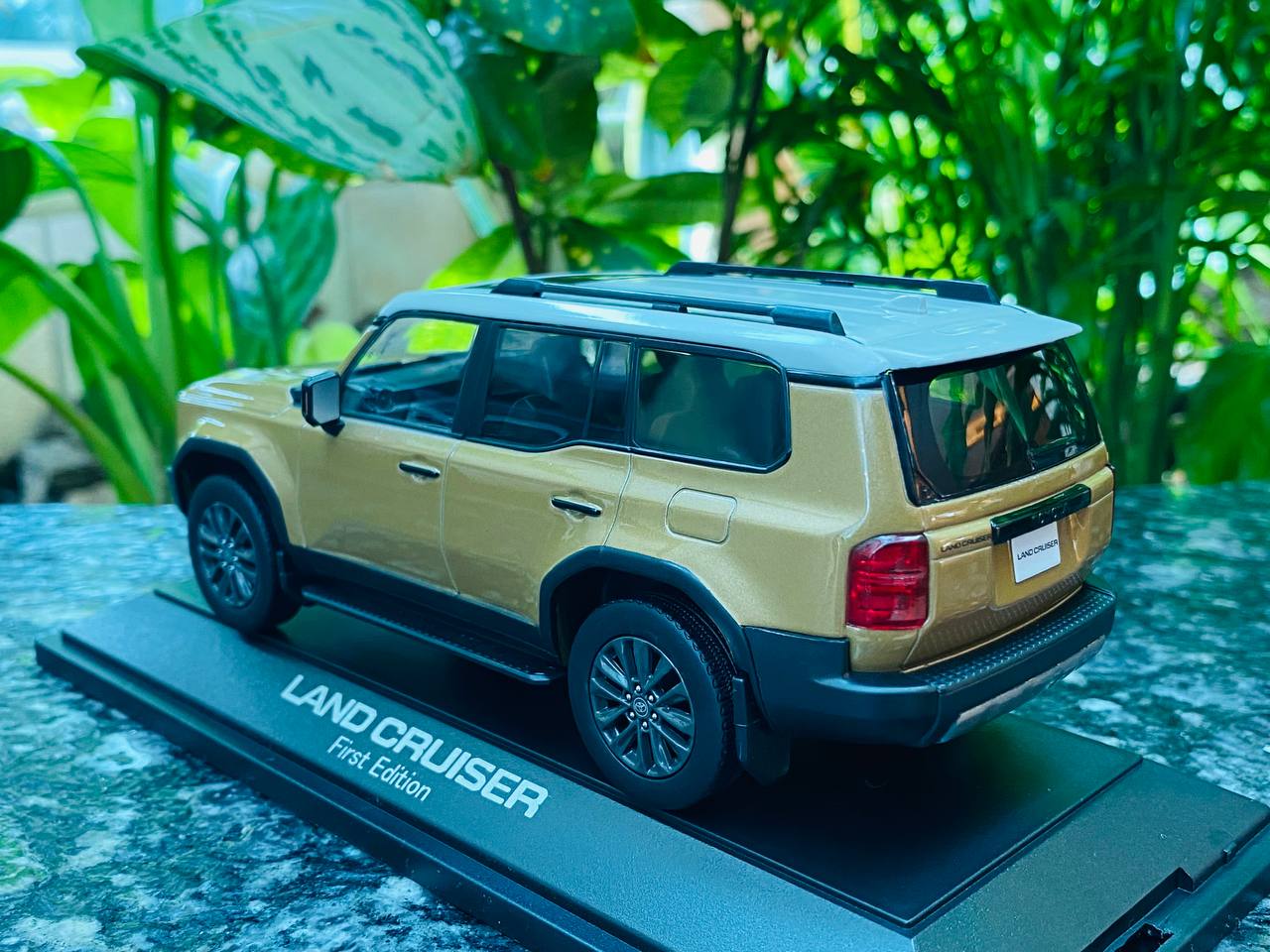 Dealer Edition 2024 Toyota Land Cruiser 250 First Edition Resin Model - Brown | 1/30 Scale