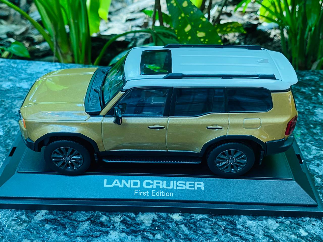 Dealer Edition 2024 Toyota Land Cruiser 250 First Edition Resin Model - Brown | 1/30 Scale