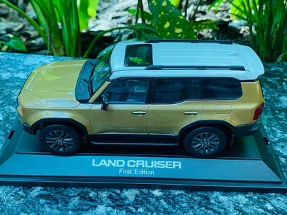 Dealer Edition 2024 Toyota Land Cruiser 250 First Edition Resin Model - Brown | 1/30 Scale