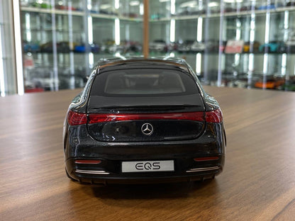 1/18 metal diecast NZG Dealer Edition Mercedes Benz EQS  Graphite Grey