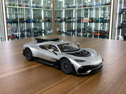 1/18 metal diecast NZG Dealer Edition Mercedes Benz AMG ONE  Hightech Silver