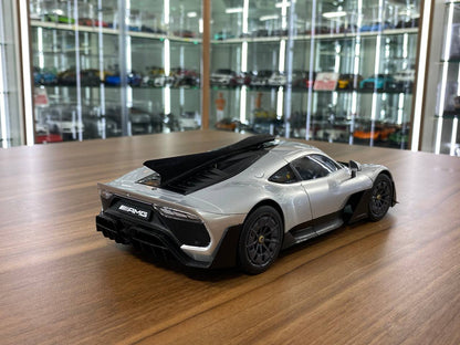 1/18 metal diecast NZG Dealer Edition Mercedes Benz AMG ONE  Hightech Silver