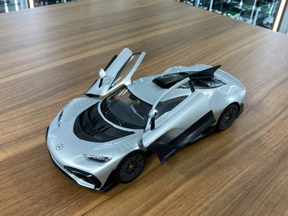 1/18 metal diecast NZG Dealer Edition Mercedes Benz AMG ONE  Hightech Silver