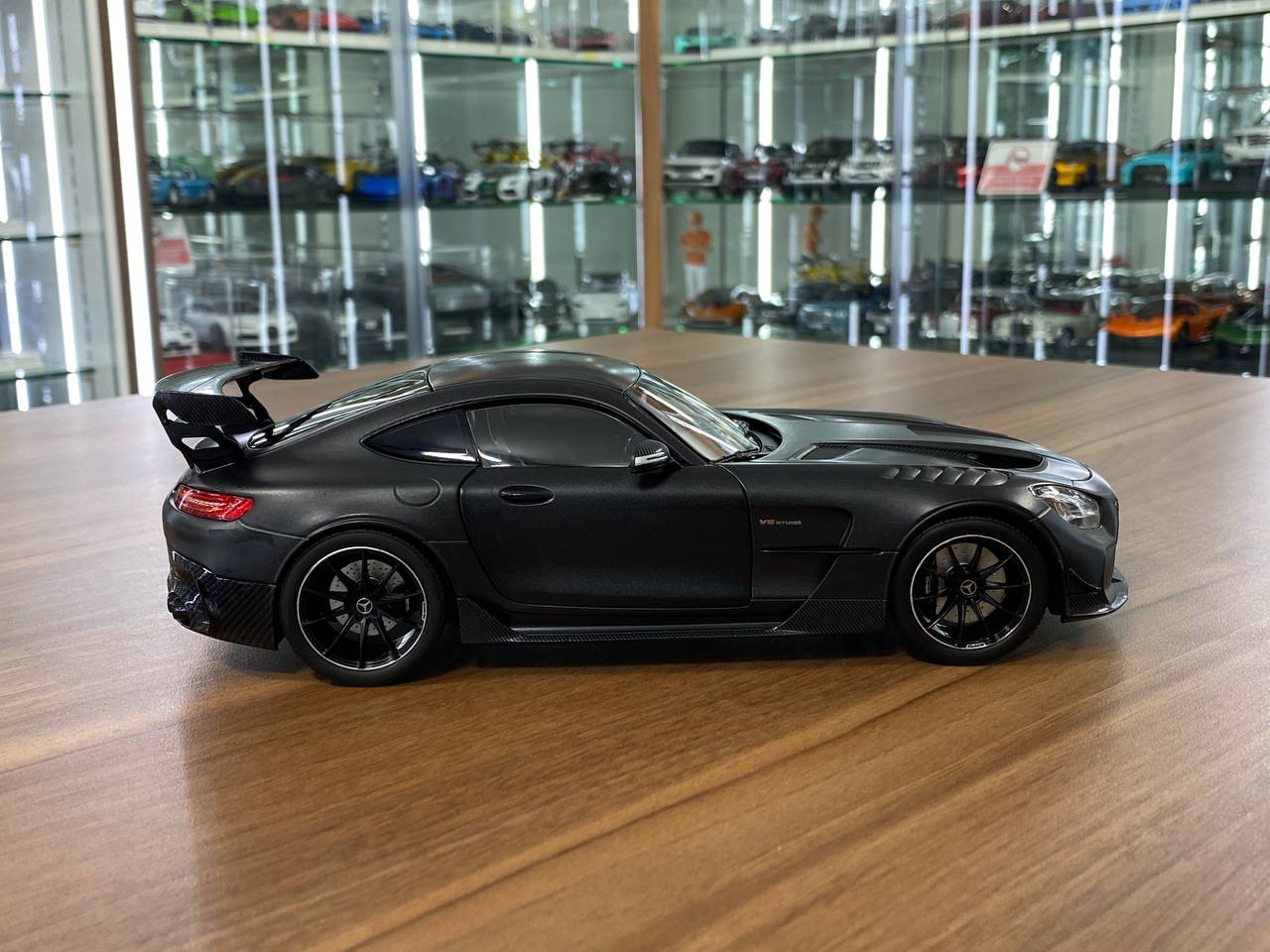 1/18 metal diecast Norev Dealer Edition  Mercedes Benz AMG GT Black Series Graphite Grey Magno