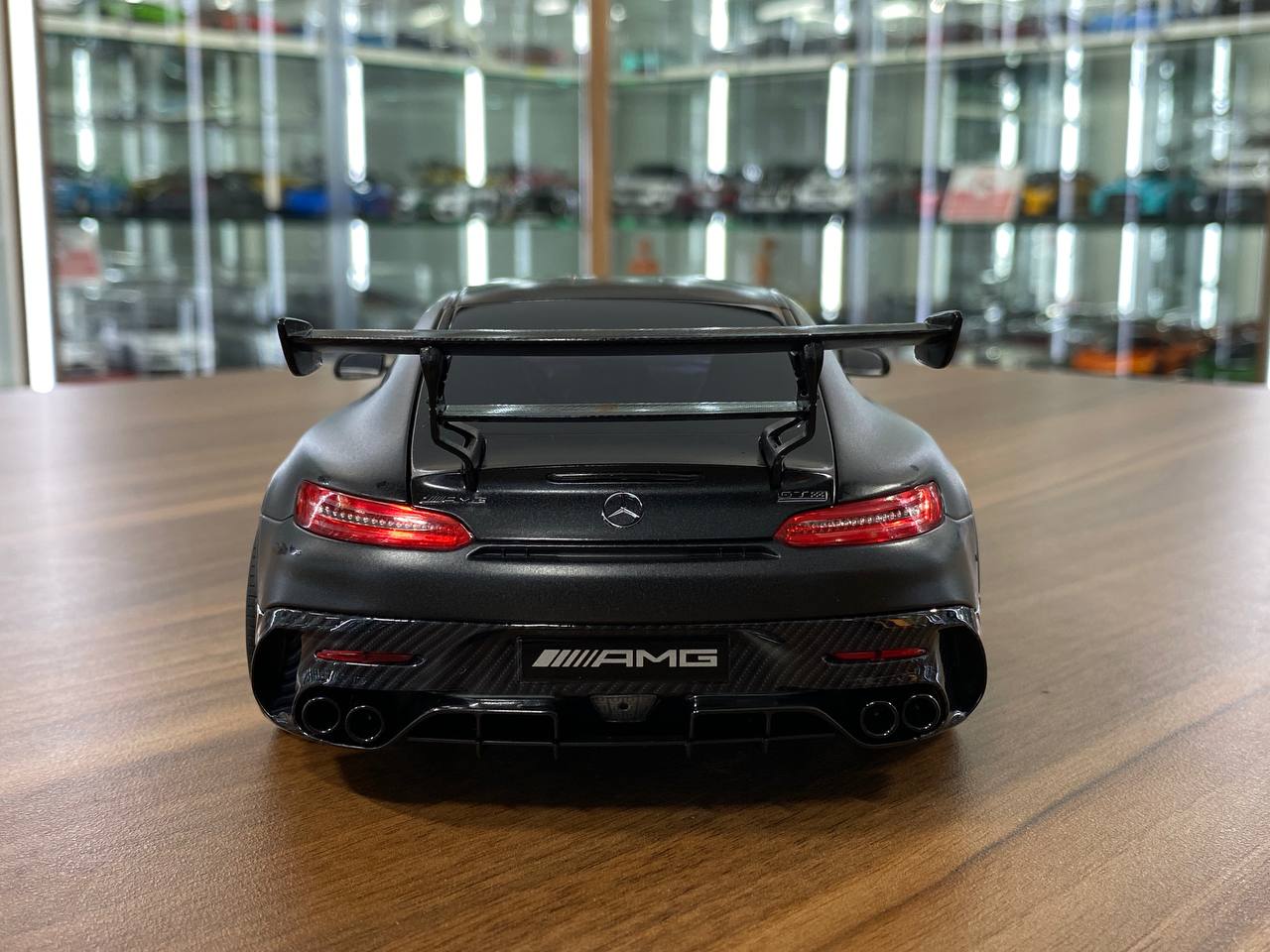 1/18 metal diecast Norev Dealer Edition  Mercedes Benz AMG GT Black Series Graphite Grey Magno
