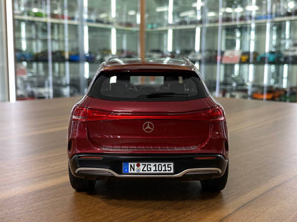 1/18 metal diecast NZG Dealer Edition Mercedes Benz EQA  Red