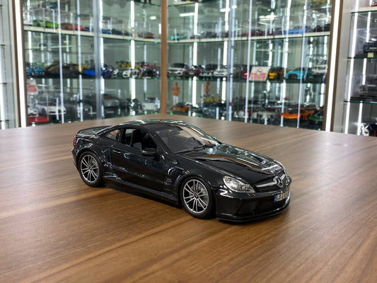 1/18 metal diecast Norev Dealer Edition  Mercedes-Benz SL 65 AMG Black Series in Obsidian Black Metallic