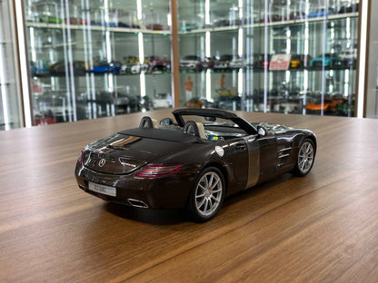 1/18 metal diecast Paul’s Models Art Dealer Edition Mercedes-Benz SLS AMG Roadster in Color - AMG Sepang Brown