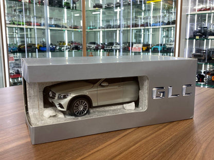 1/18 Diecast Norev Dealer Edition Mercedes-Benz GLC in iridium Silver