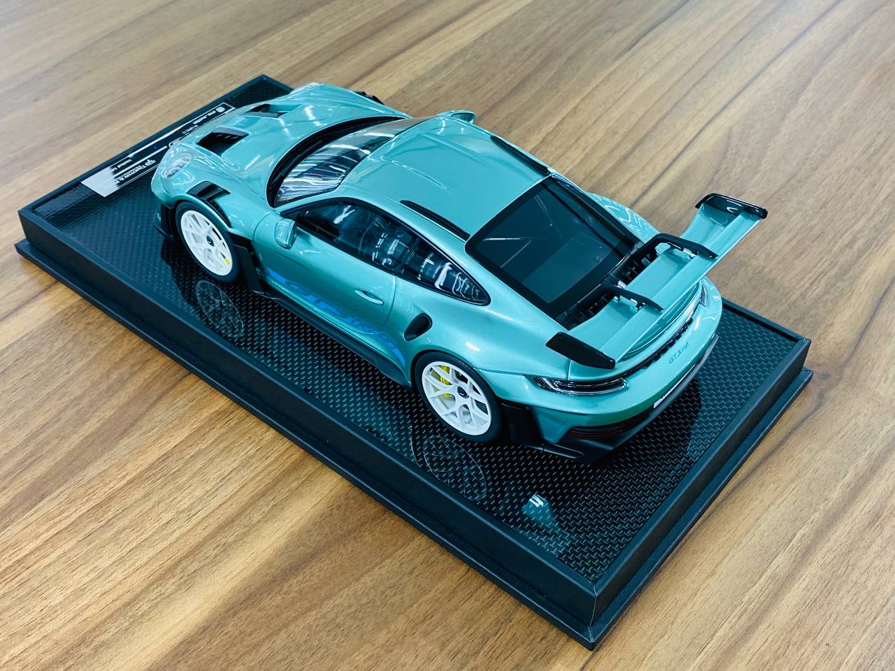 1/18 Resin Model - Timothy & Pierre Porsche 911 GT3 RS Weissach Package Tiffany