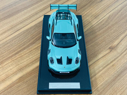 1/18 Resin Model - Timothy & Pierre Porsche 911 GT3 RS Weissach Package Tiffany