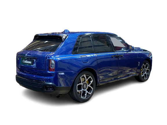 1/18 Rolls Royce Cullinan Purple Box Dark Blue Diecast Car