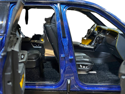 1/18 Diecast Miniature Rolls Royce Cullinan Purple Box Dark Blue Model Car|Sold in Dturman.com Dubai UAE.