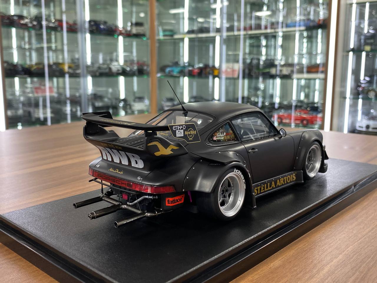 1/18 Resin Model GT Spirit Porsche RWB 911 (964) Stella Artois – Matt Black – Limited Edition