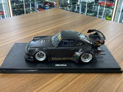 1/18 Resin Model GT Spirit Porsche RWB 911 (964) Stella Artois – Matt Black – Limited Edition