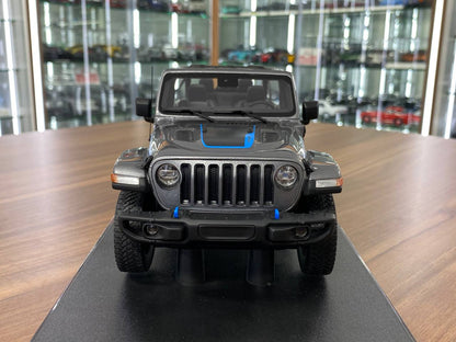 1/18 Resin Model GT Spirit JEEP WRANGLER 4XE 2022 – Silver Metallic– Limited Edition