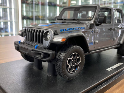 1/18 Resin Model GT Spirit JEEP WRANGLER 4XE 2022 – Silver Metallic– Limited Edition