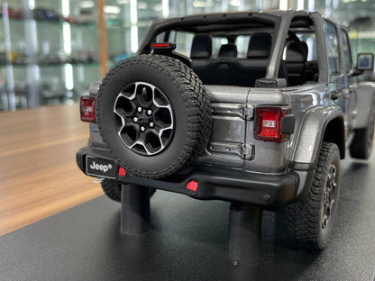 1/18 Resin Model GT Spirit JEEP WRANGLER 4XE 2022 – Silver Metallic– Limited Edition