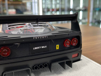 1/18 Resin Model BBA Car Model Ferrari F40 LB Works Monster Decal matt black Limited to 30 Pcs.