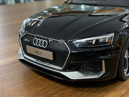 1/18 Resin GT Spirit Audi RS 5 Coupe 2017 in Black -  Limited Edition 500pcs