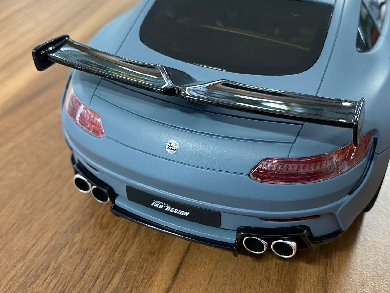 1/18 Resin GT Spirit Mercedes-Benz AMG GTR FAB DESIGN AREION in Grey -  Limited 600 pcs