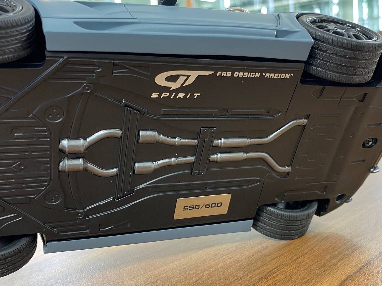 1/18 Resin GT Spirit Mercedes-Benz AMG GTR FAB DESIGN AREION in Grey -  Limited 600 pcs