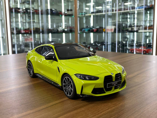 1/18 Resin GT Spirit BMW M4 Competition Coupe (G82) 2021 in Sao Paulo Yellow -  Limited 600 pcs