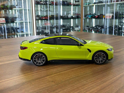 1/18 Resin GT Spirit BMW M4 Competition Coupe (G82) 2021 in Sao Paulo Yellow -  Limited 600 pcs