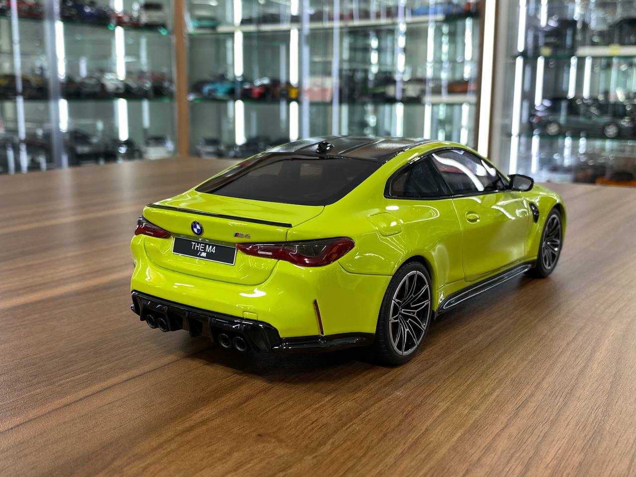 1/18 Resin GT Spirit BMW M4 Competition Coupe (G82) 2021 in Sao Paulo Yellow -  Limited 600 pcs