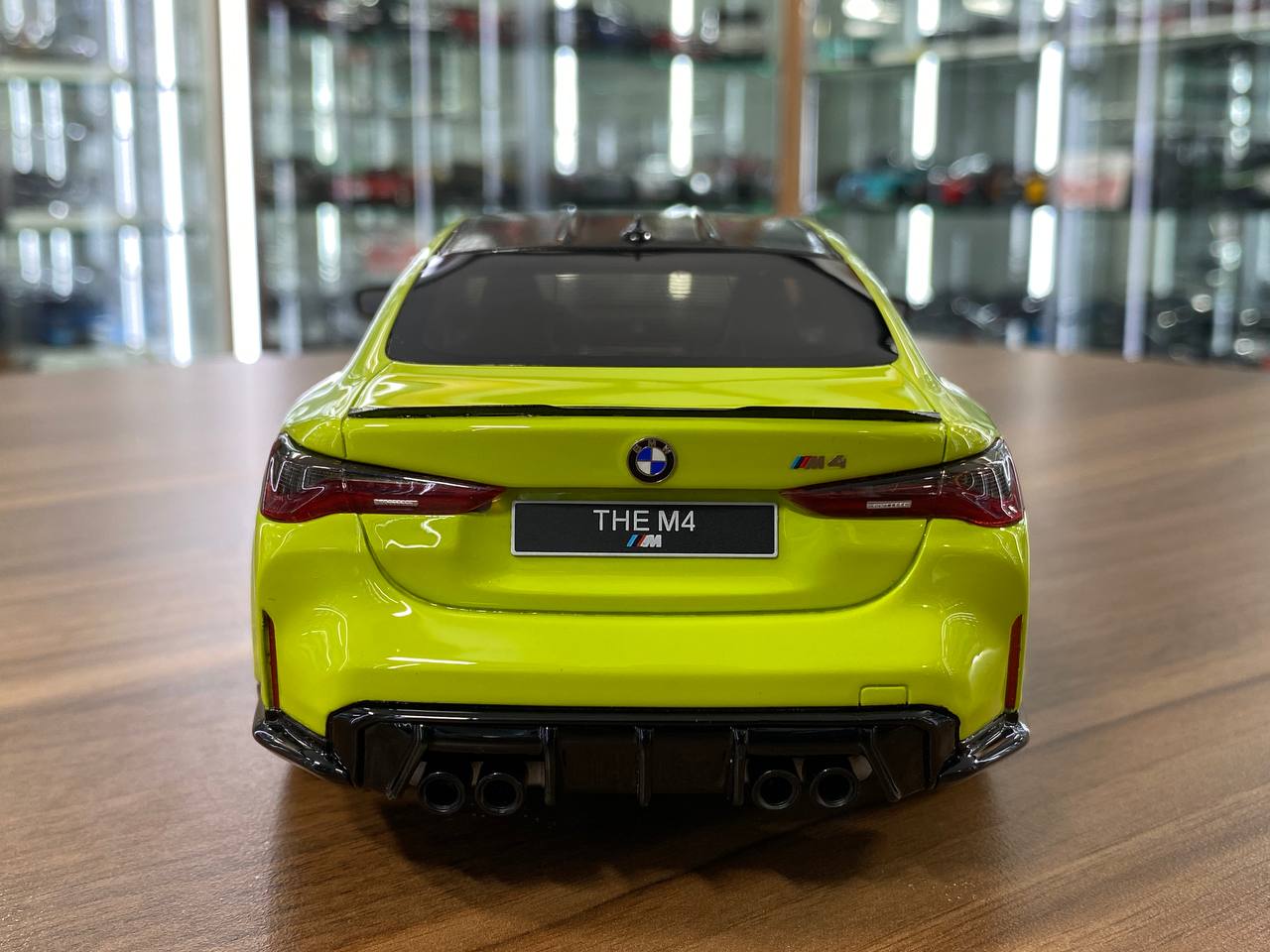 1/18 Resin GT Spirit BMW M4 Competition Coupe (G82) 2021 in Sao Paulo Yellow -  Limited 600 pcs